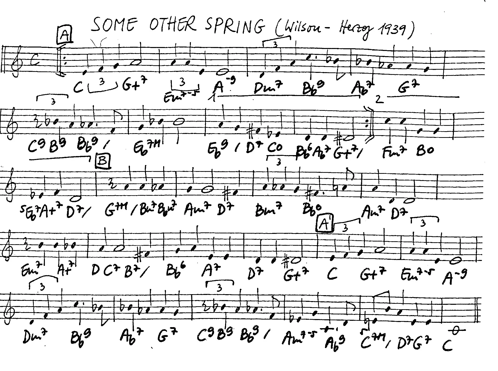 some other spring partition gratuite - Offerte par The Jungle Jazz Band